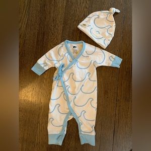 Monica & Andy Kimono + Top Knot Hat